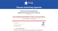 Desktop Screenshot of phoenixadagencies.com
