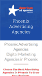 Mobile Screenshot of phoenixadagencies.com